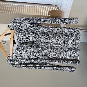 Animal print top